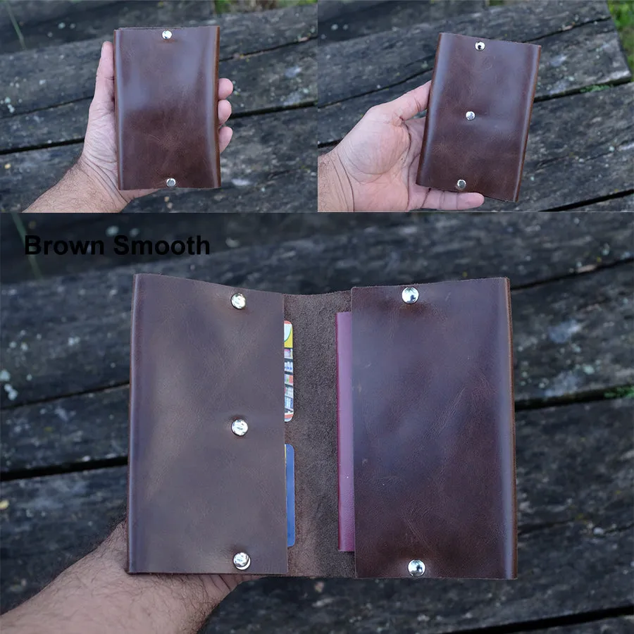 Leather Passport holder - Passport wallet