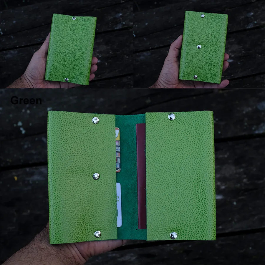 Leather Passport holder - Passport wallet