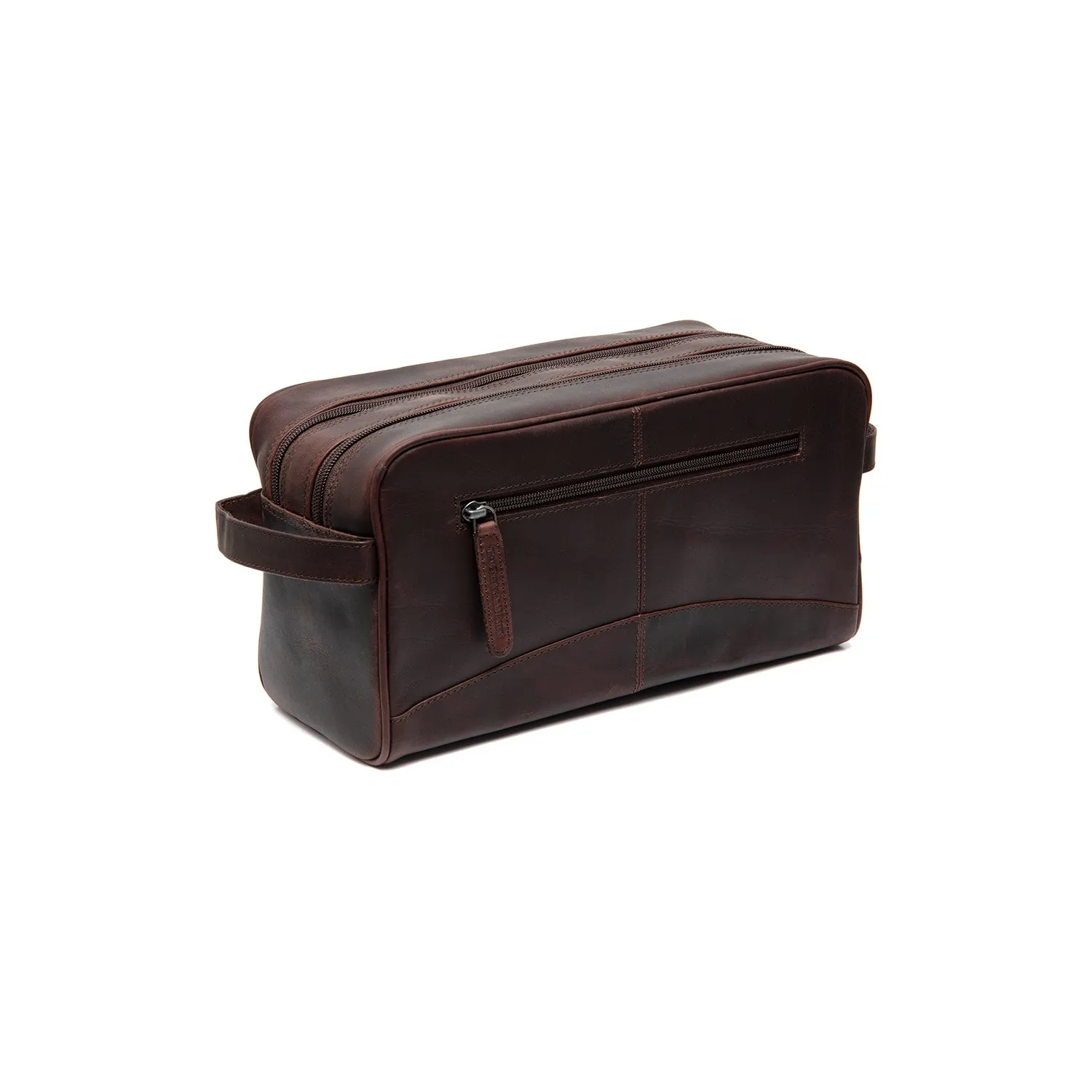 Leather Toiletry Bag Brown Stefan