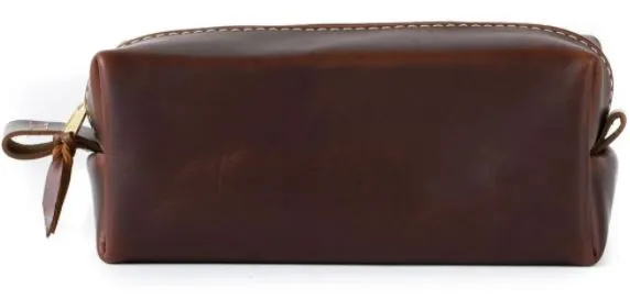 Lifetime Leather - Leather Toiletry Bag