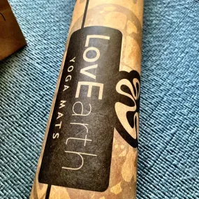 LovEarth Charcoal Yoga Mat Without Bag.