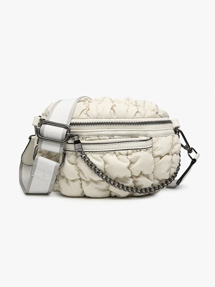 Mabel Quilted Nylon Belt Bag