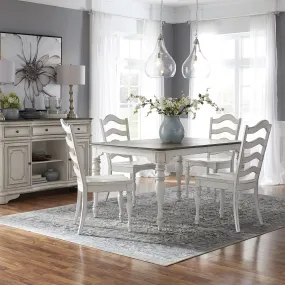 Magnolia Manor - Leg Table Set