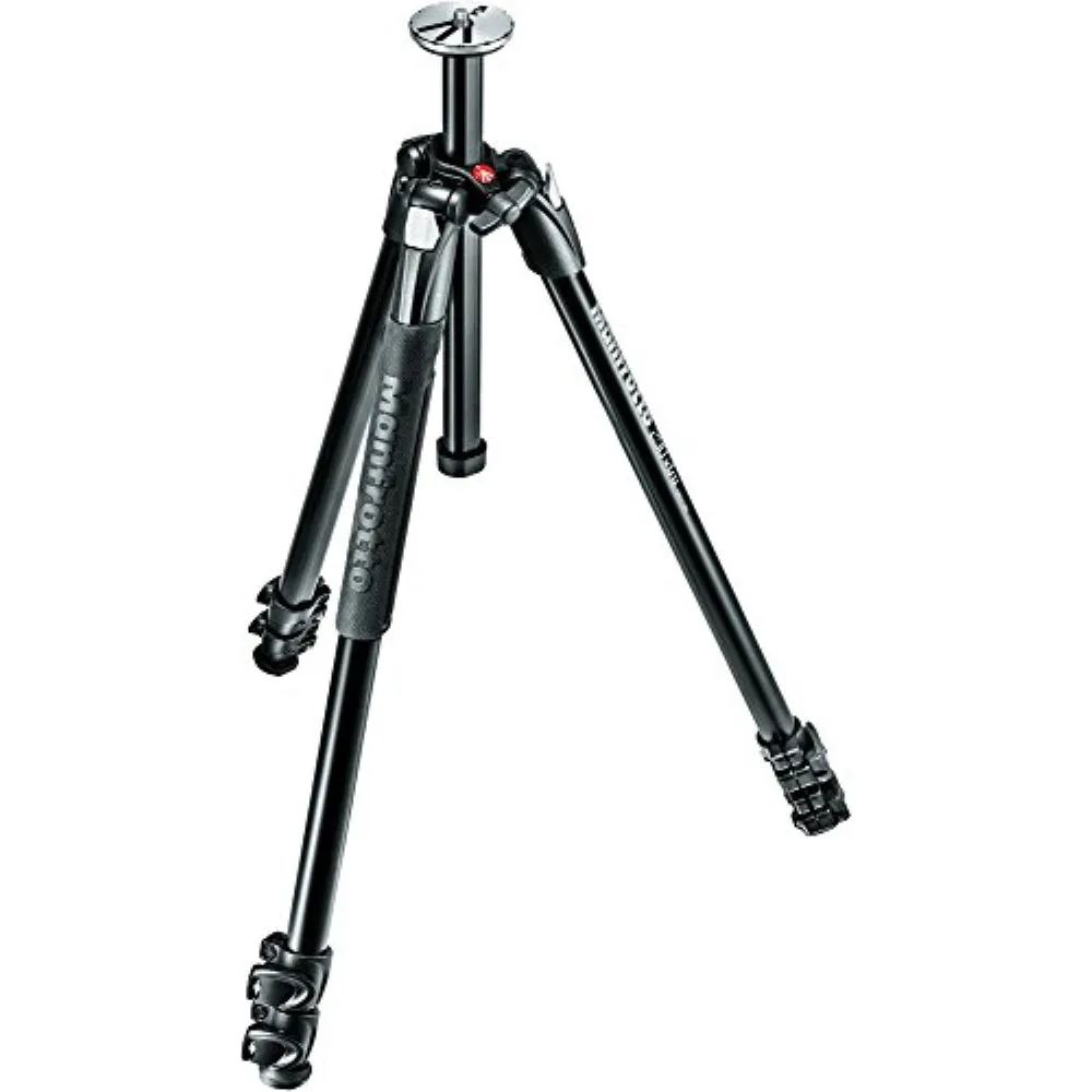 Manfrotto 290 Xtra Aluminum Tripod with 128RC Micro Fluid Video Head | Black