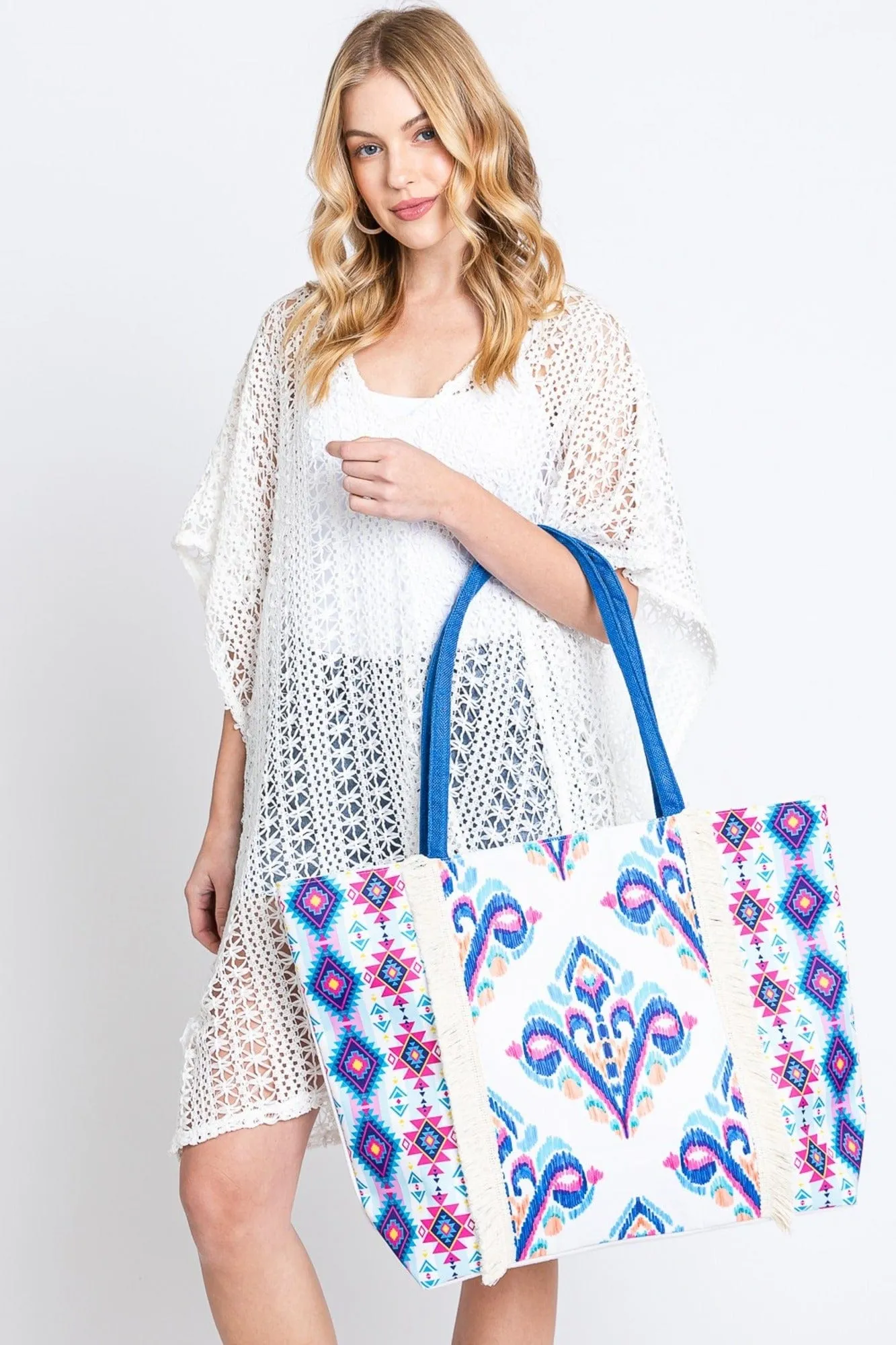 MB0244 Denver Boho Fringe Tote Bag