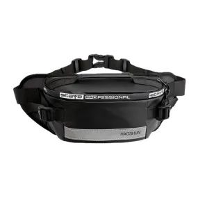 Men Waterproof Anti theft Reflective Outdoor Chest Bag Belt Waist