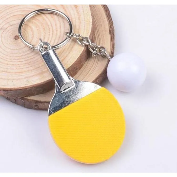 Mini table tennis Bat key ring