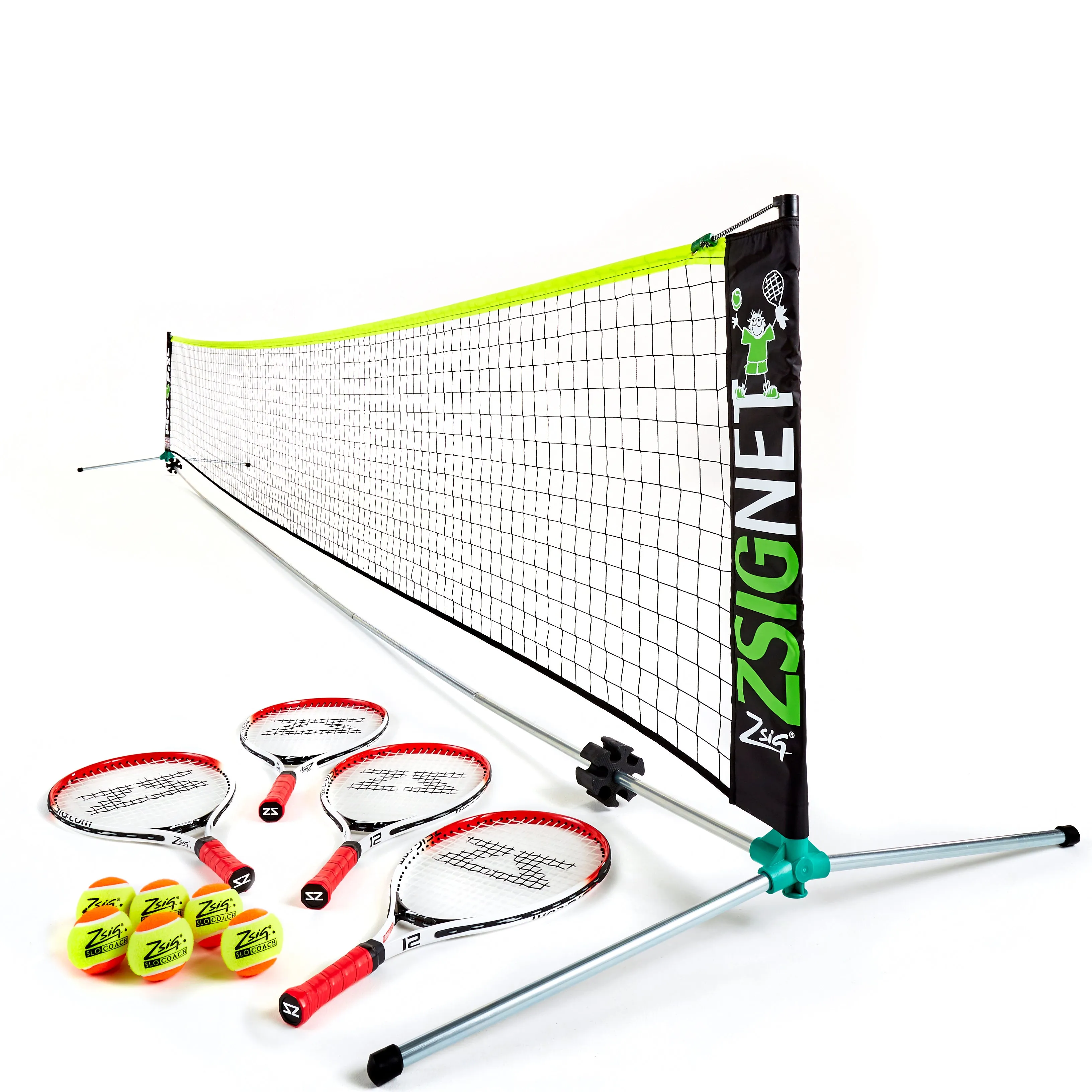 Mini Tennis | Classic Set | with 6m Net