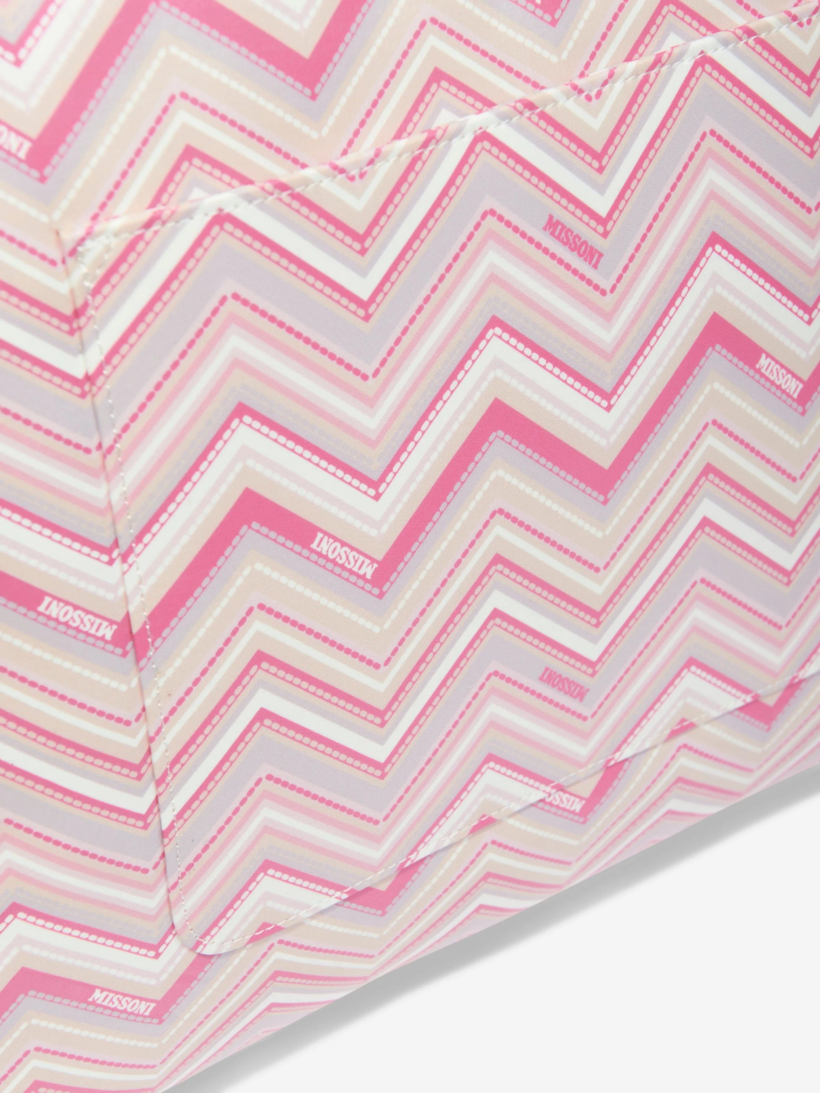 Missoni Baby Girls Zigzag Changing Bag in Pink (41cm)