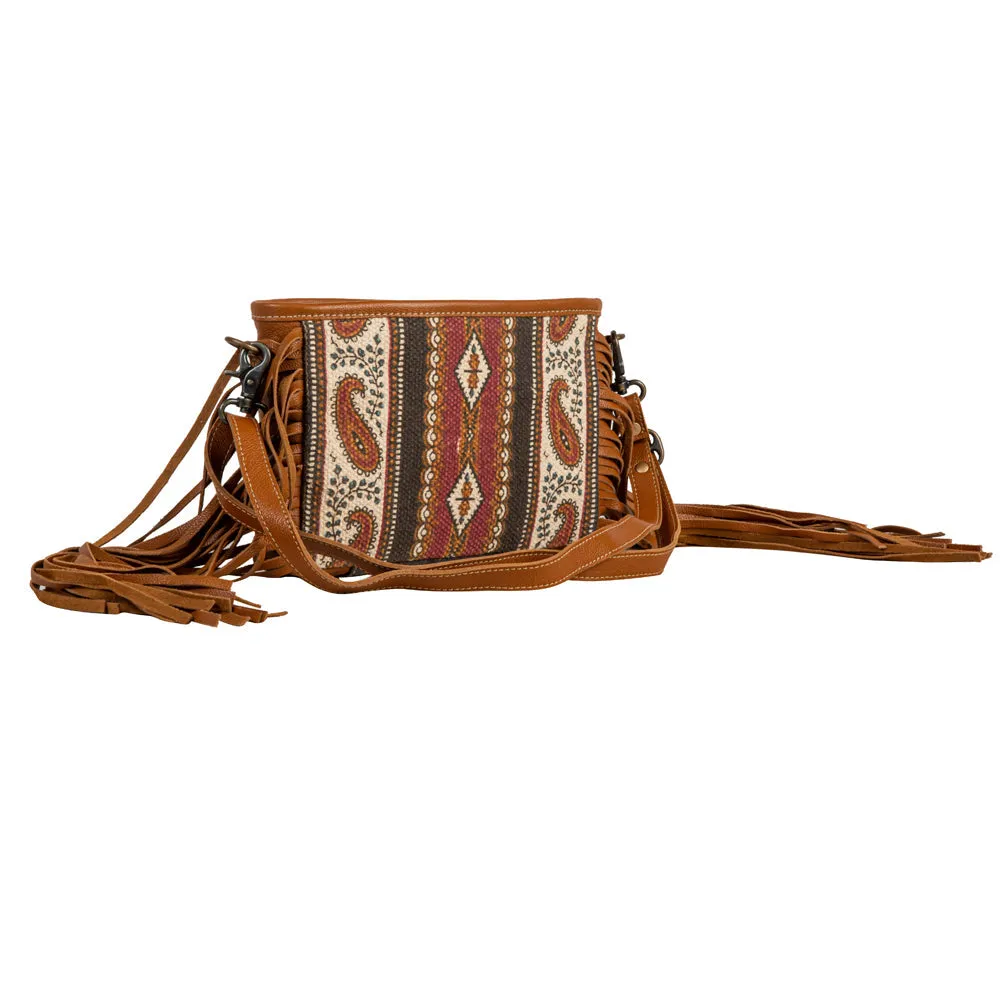 Mojave Paisley Fringed Small & Crossbody Bag