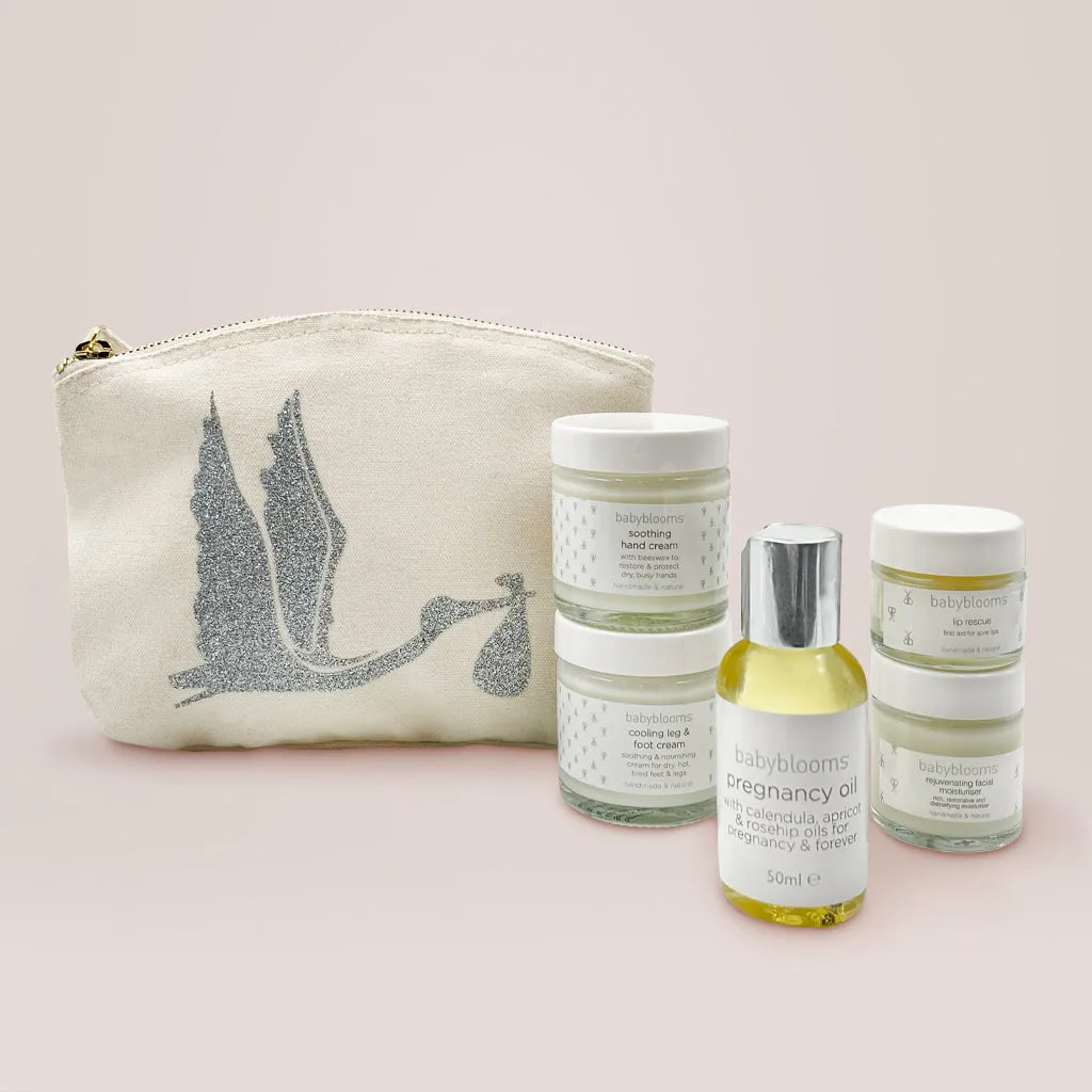 Mum-to-Be Skincare Pamper Gift - Silver