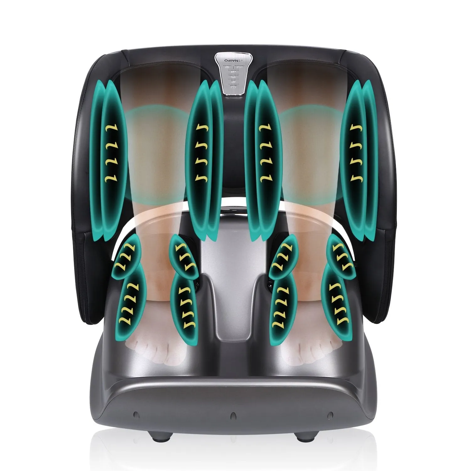 Naipo 2-in-1 Luxury Foldable Foot & Calf Massager