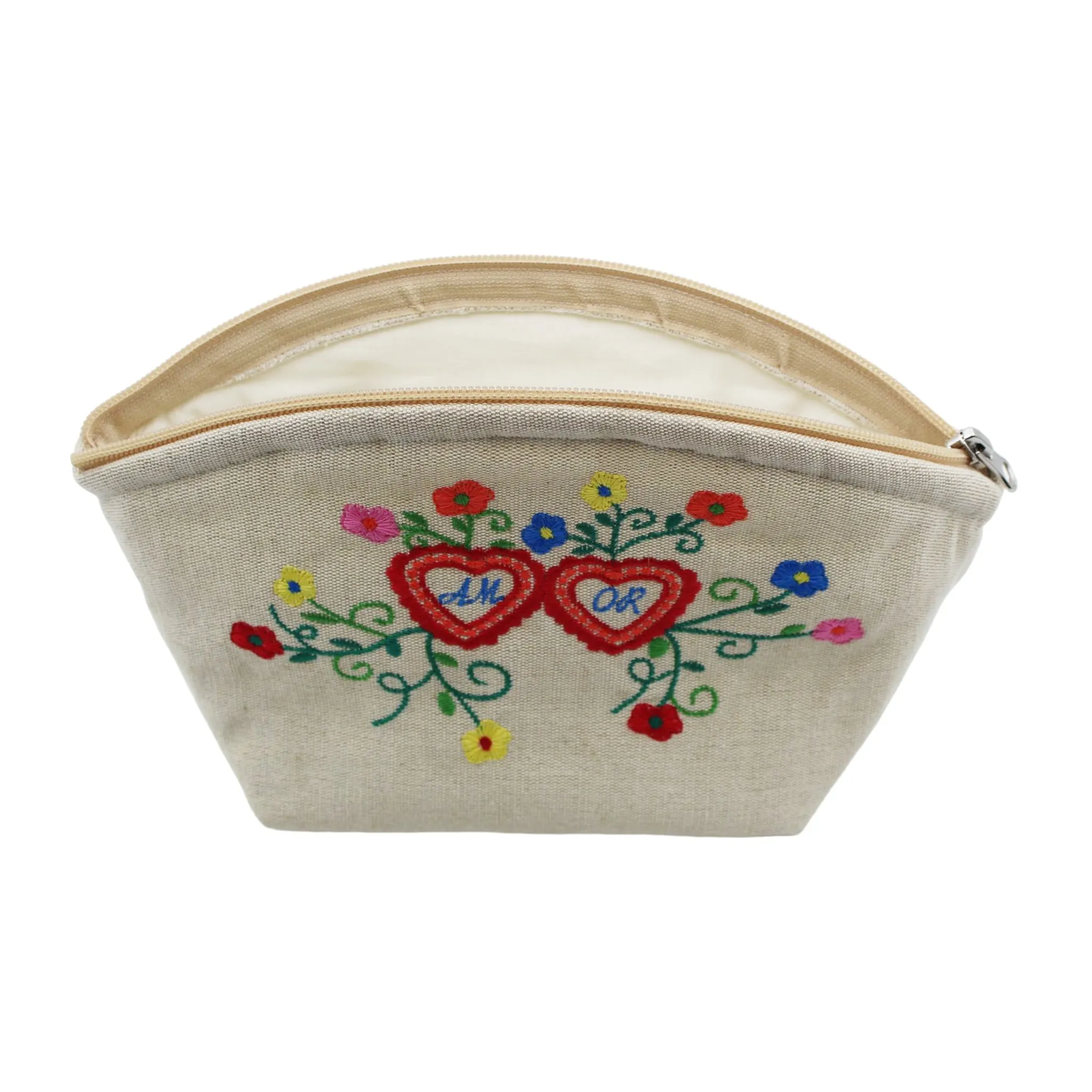 Namorados Linen Cosmetic/Toiletry Bag