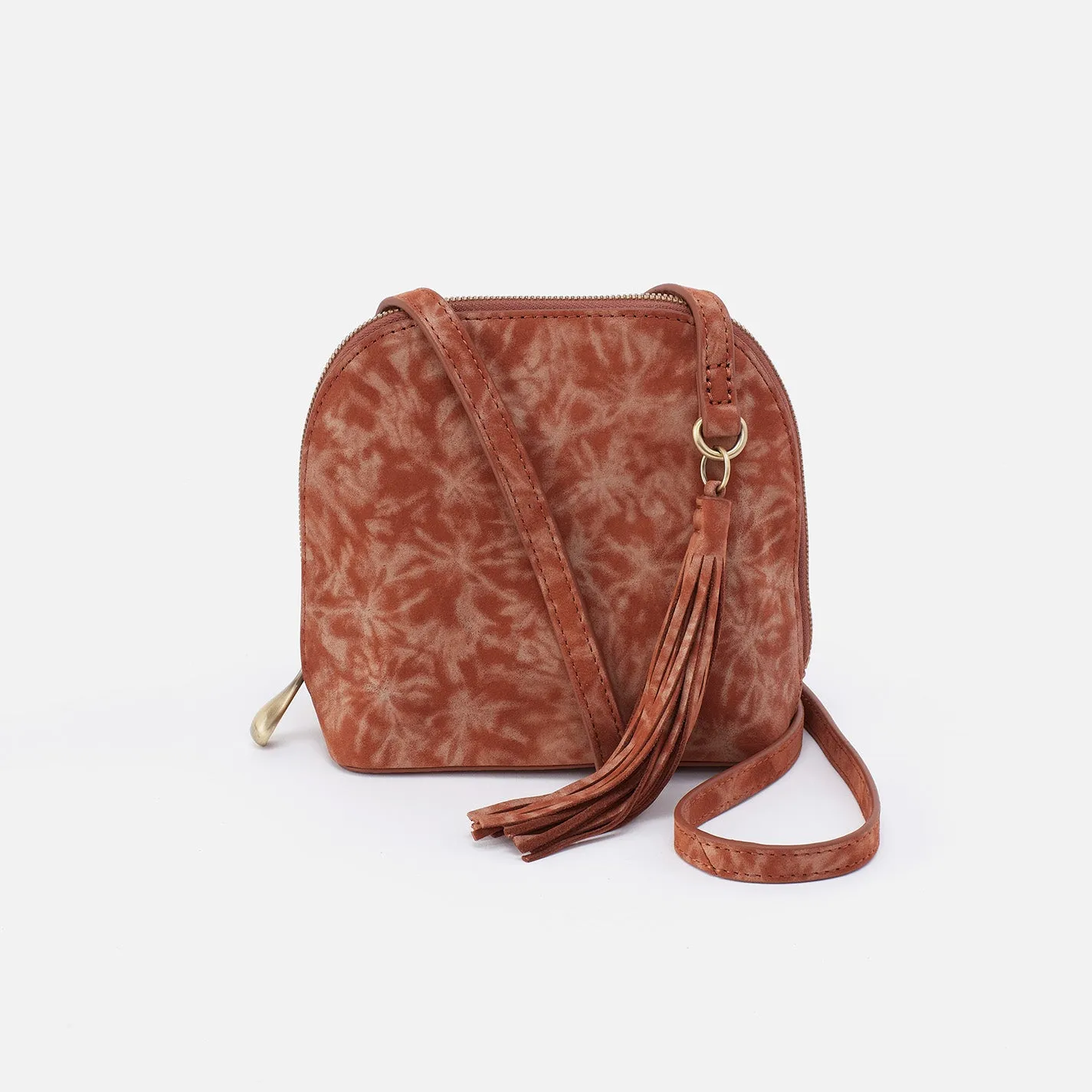 Nash Crossbody In Nubuck - Tumbleweed