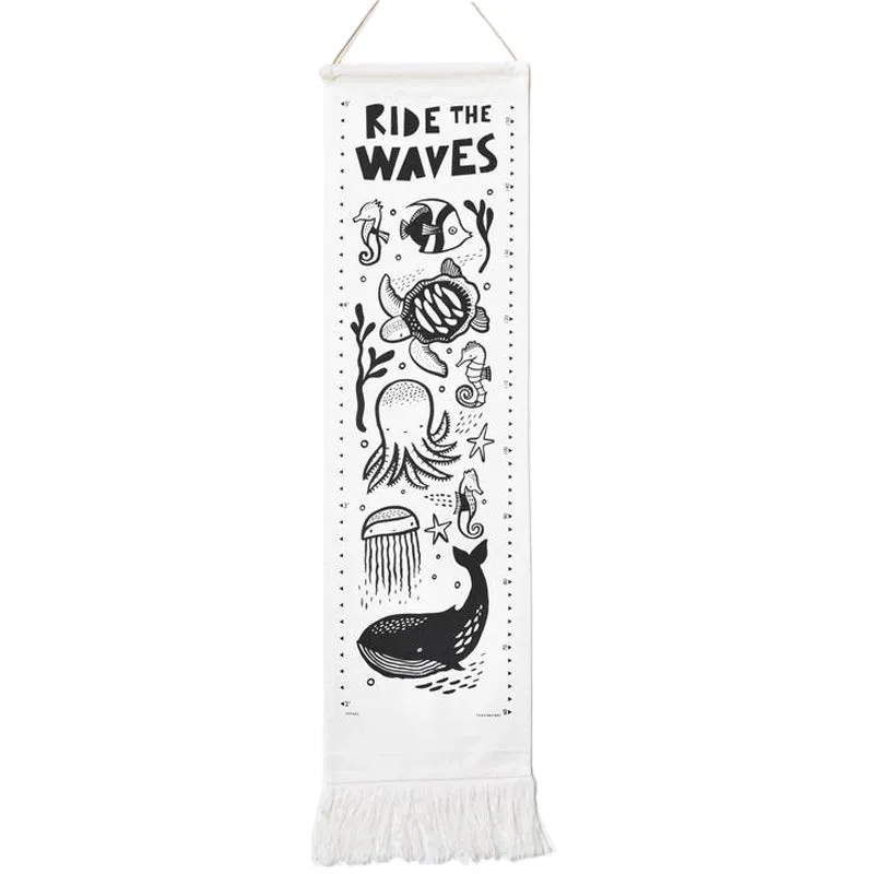 Ocean Canvas Kids Growth Chart