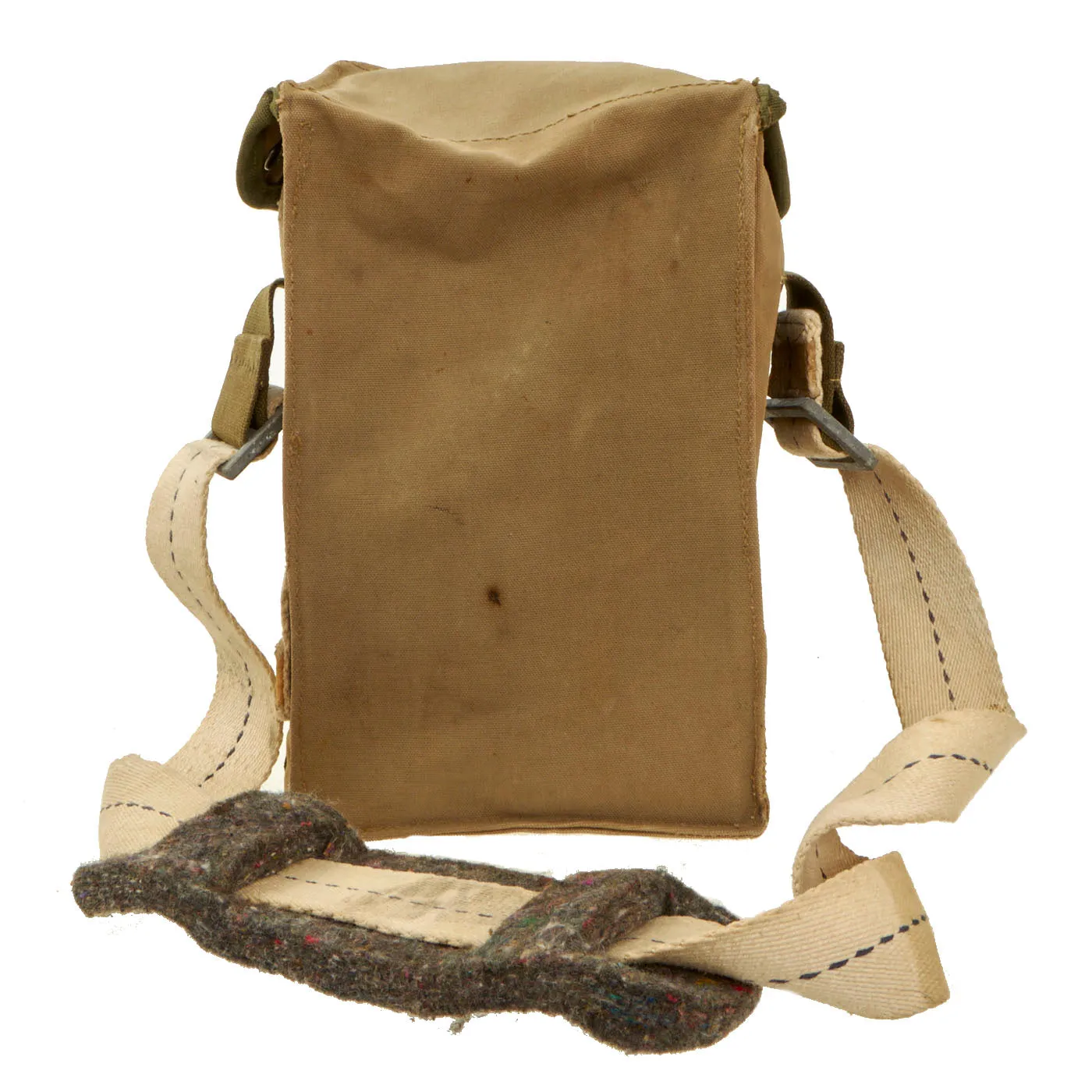 Original U.S. WWII Rigger Modified M1 General Purpose Ammunition Carrying Bag by Amer Fabrics Co. - Dated 1943