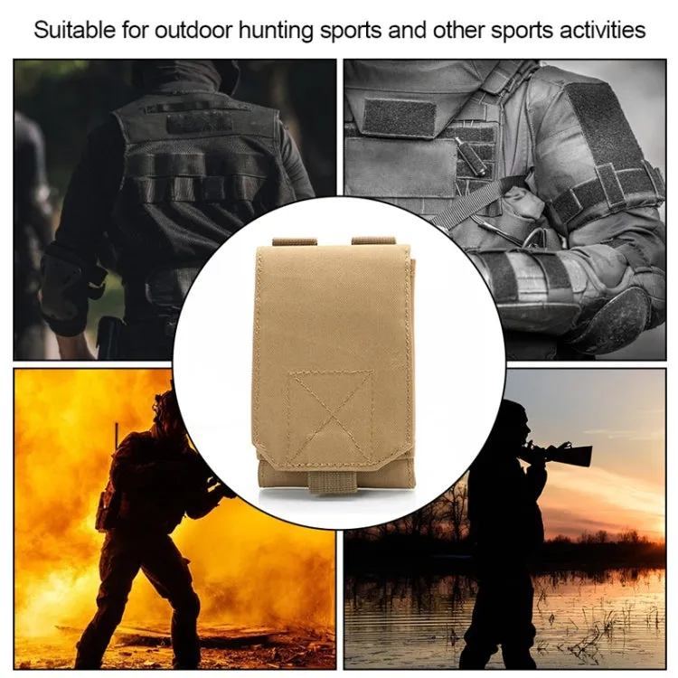 Outdoor Sports Running Mobile Phone Bag with Belt(Mud Color)