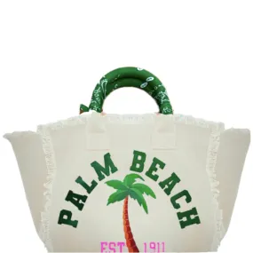 Palm Beach Fringe Canvas Bag