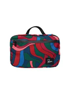 Parra Distorted Waves Toiletry Bag - Multi