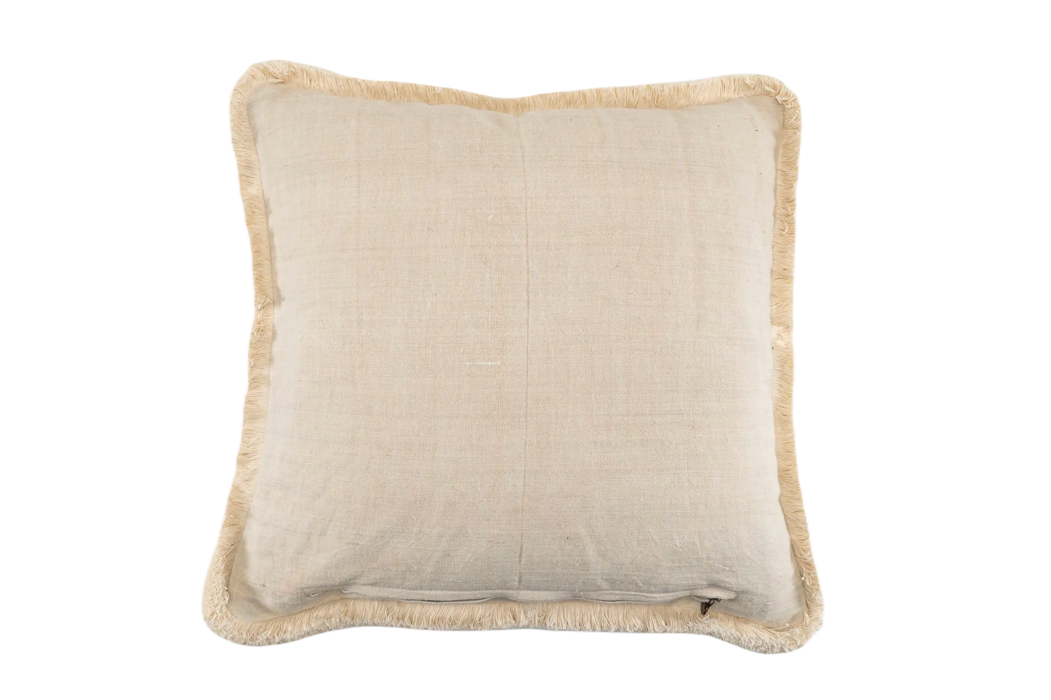 Pillow: Antique handwoven Hungarian hemp, Indigo over dye - P315