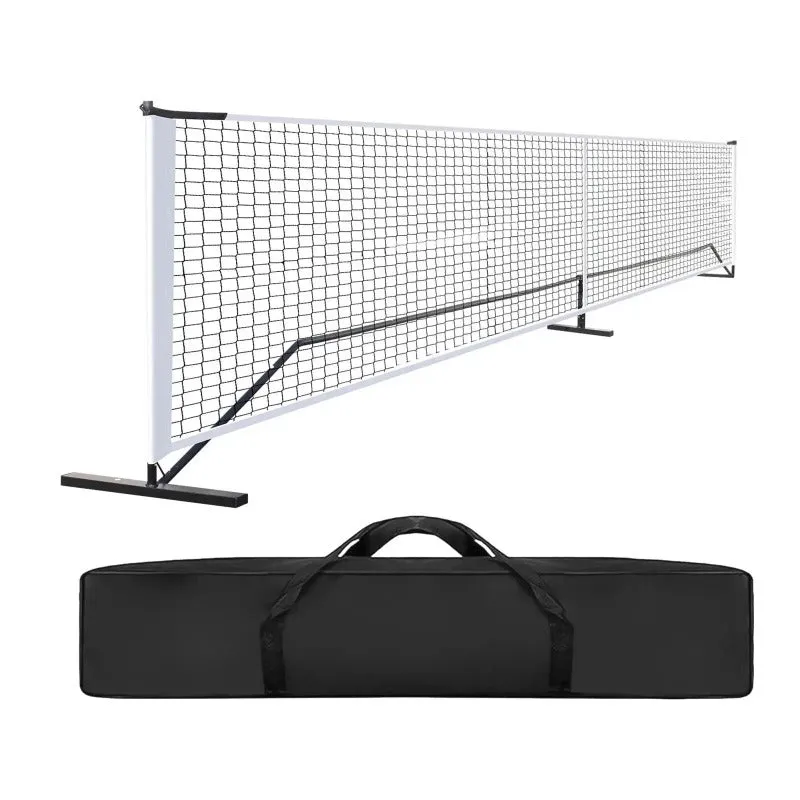 Portable Metal Frame Pickleball Net Set Indoor And Outdoor Detachable Mesh Net WIth Bag