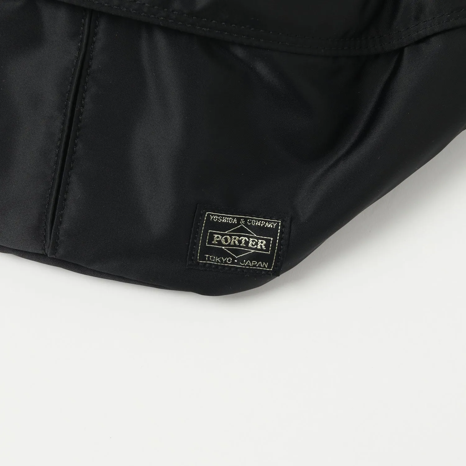 Porter-Yoshida & Co. Small Tanker Waist Bag - Black