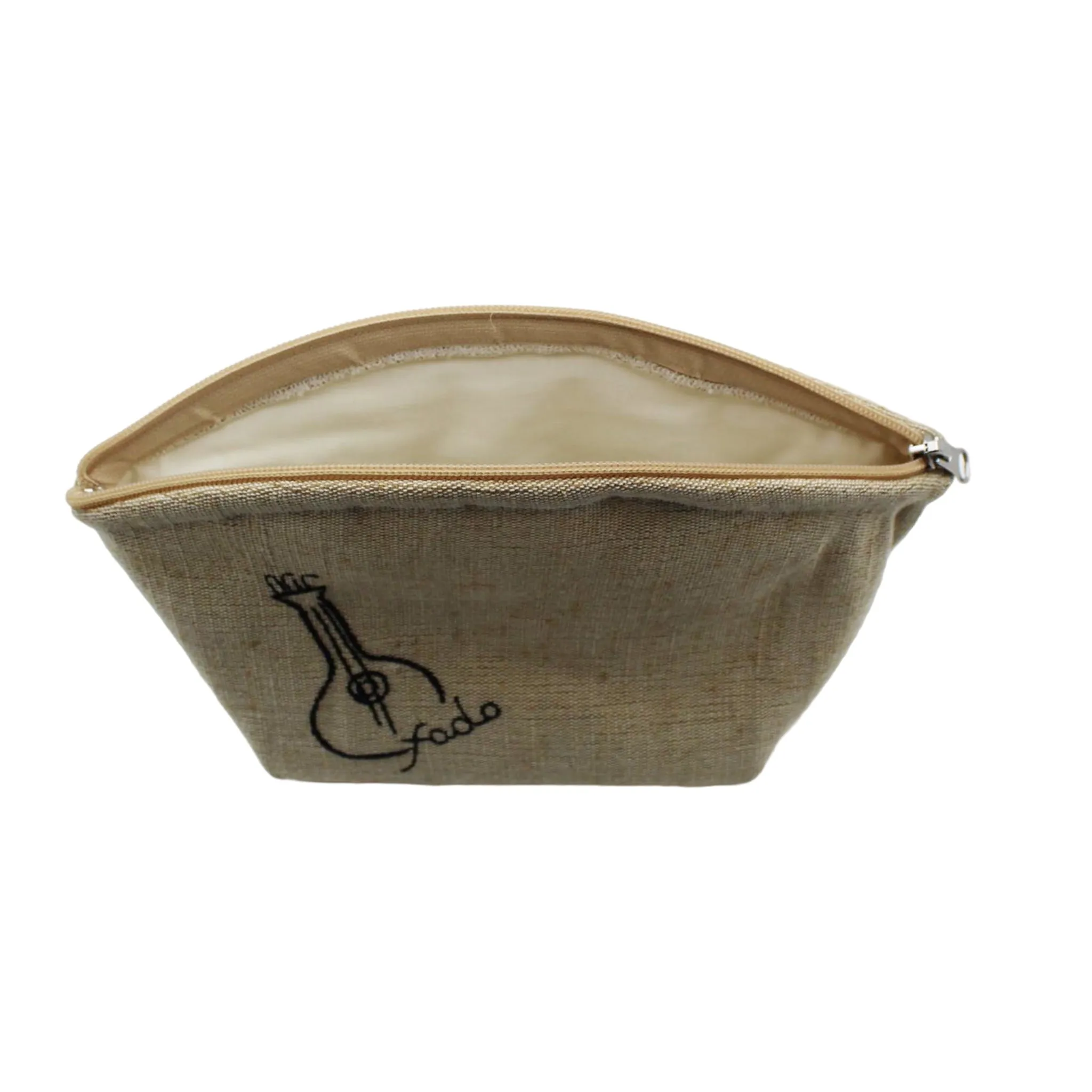 Portuguese Fado Linen Cosmetic/Toiletry Bag Made in Portugal