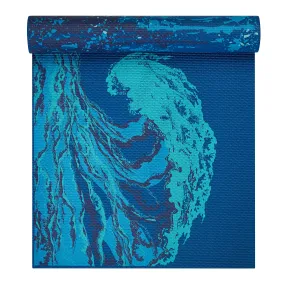 Premium Reversible Peaceful Waters Yoga Mat (6mm)