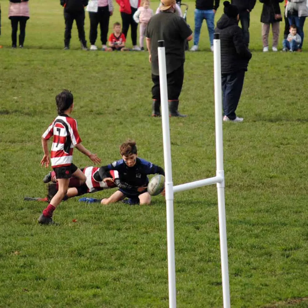 R80 Junior Premier Portable Goal Posts