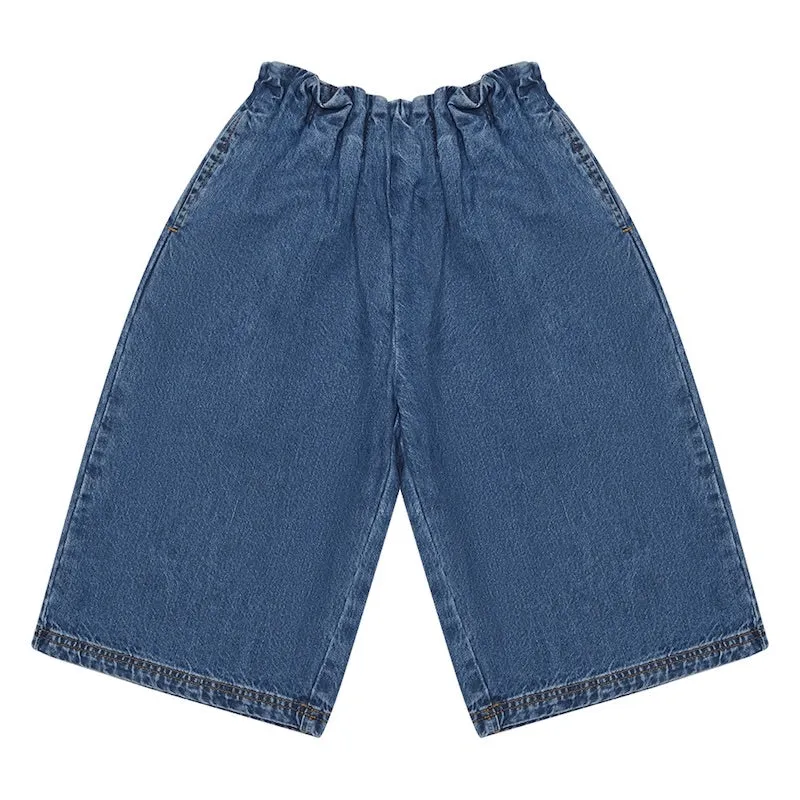 Rock Your Kid Boho Denim Wide Leg Pants