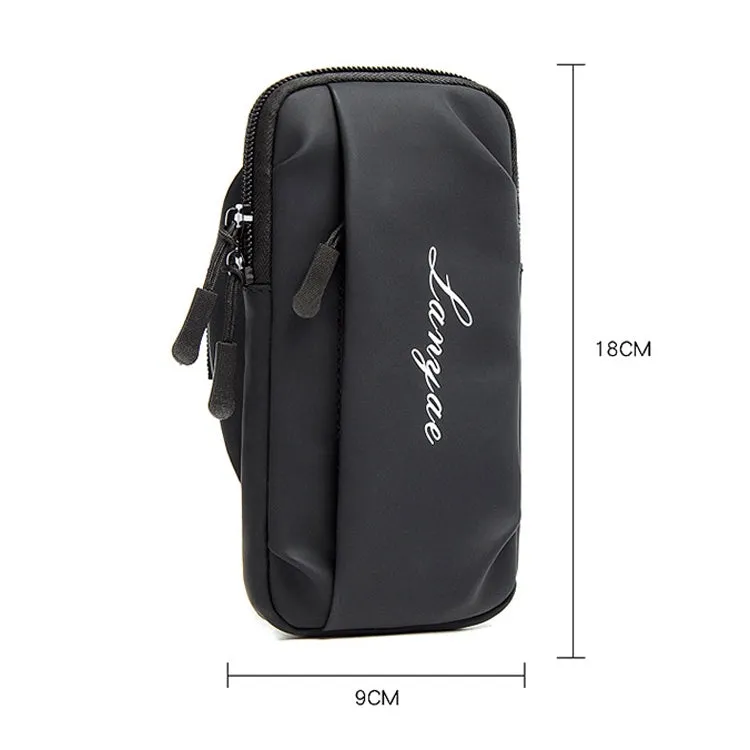 Running Mobile Phone Arm Bag Sports Yoga Fitness Mobile Phone Bag(B221 Black)