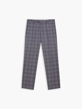 Sandringham Infinity Slim Fit Melange Check Trouser