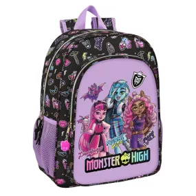 School Bag Monster High Creep Black 33 x 42 x 14 cm