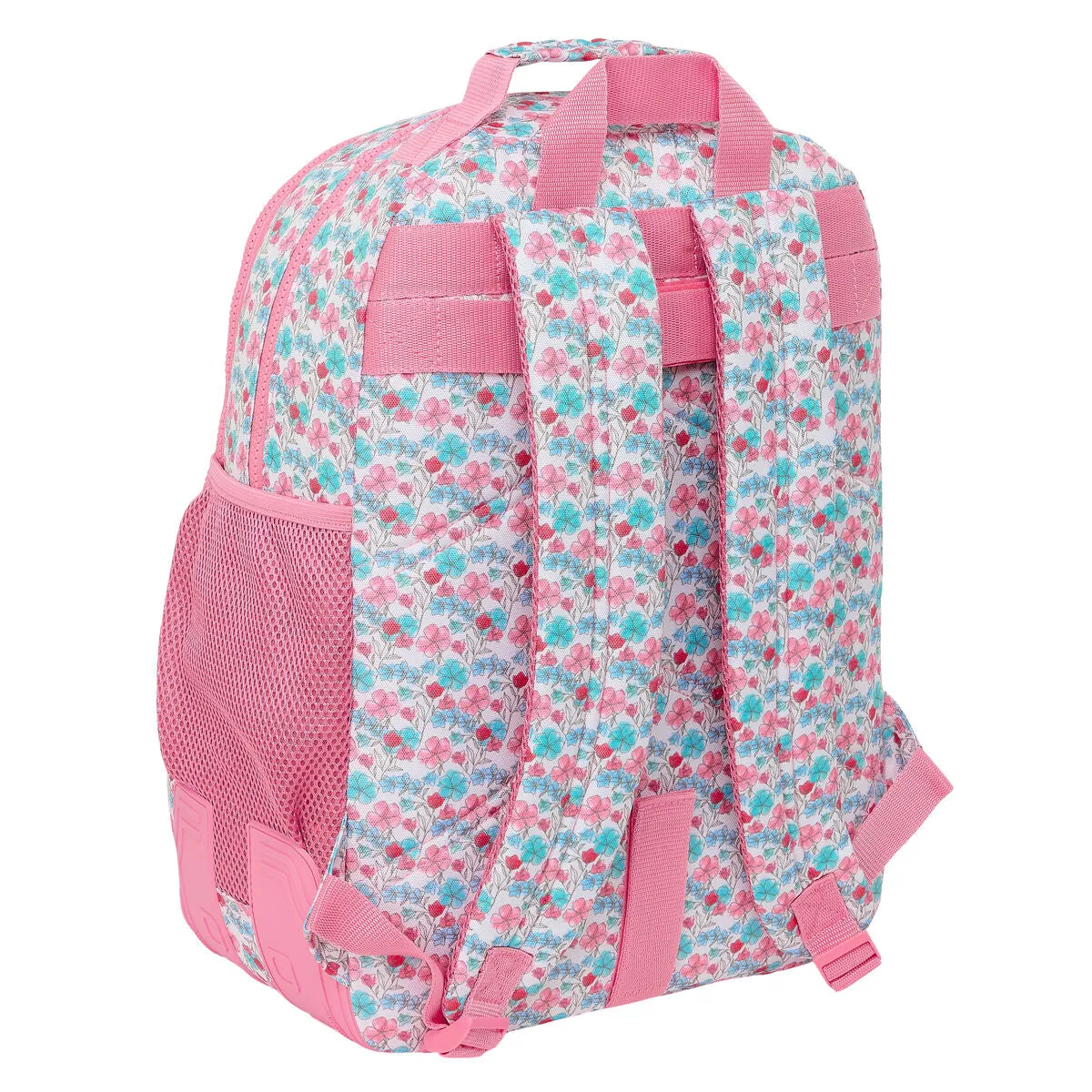 School Bag Moos Flores Multicolour 32 x 42 x 15 cm