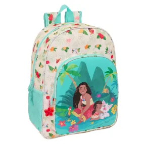 School Bag Vaiana Blue Beige 33 x 42 x 14 cm