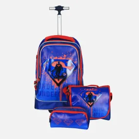 SCHOOL TROLLEY BAG PREMIUM 3 IN 1 SET