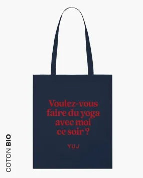 Shopping bag en coton VOULEZ-VOUS ?