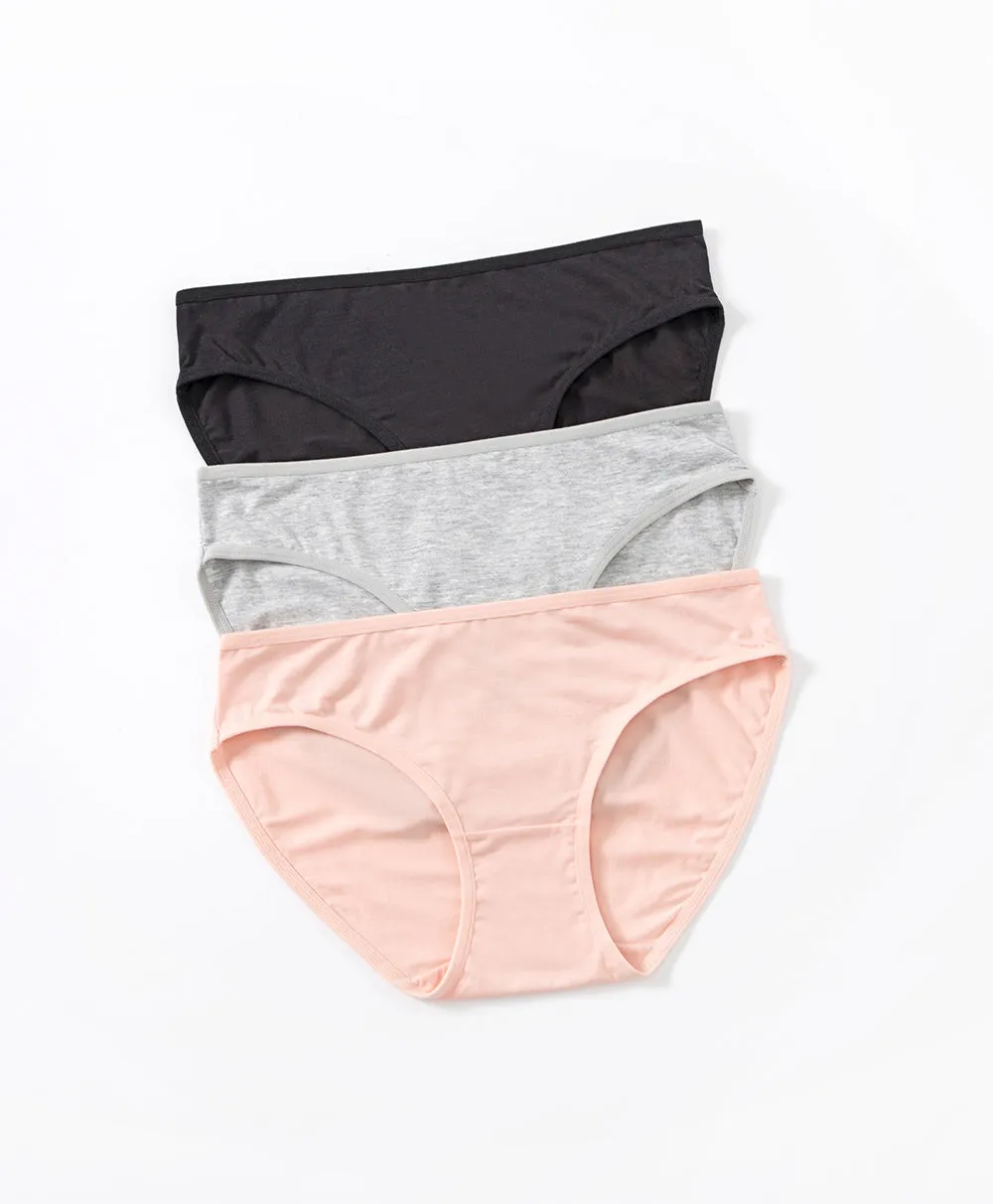 Simple Basic Modal 3-pack Mini Panties