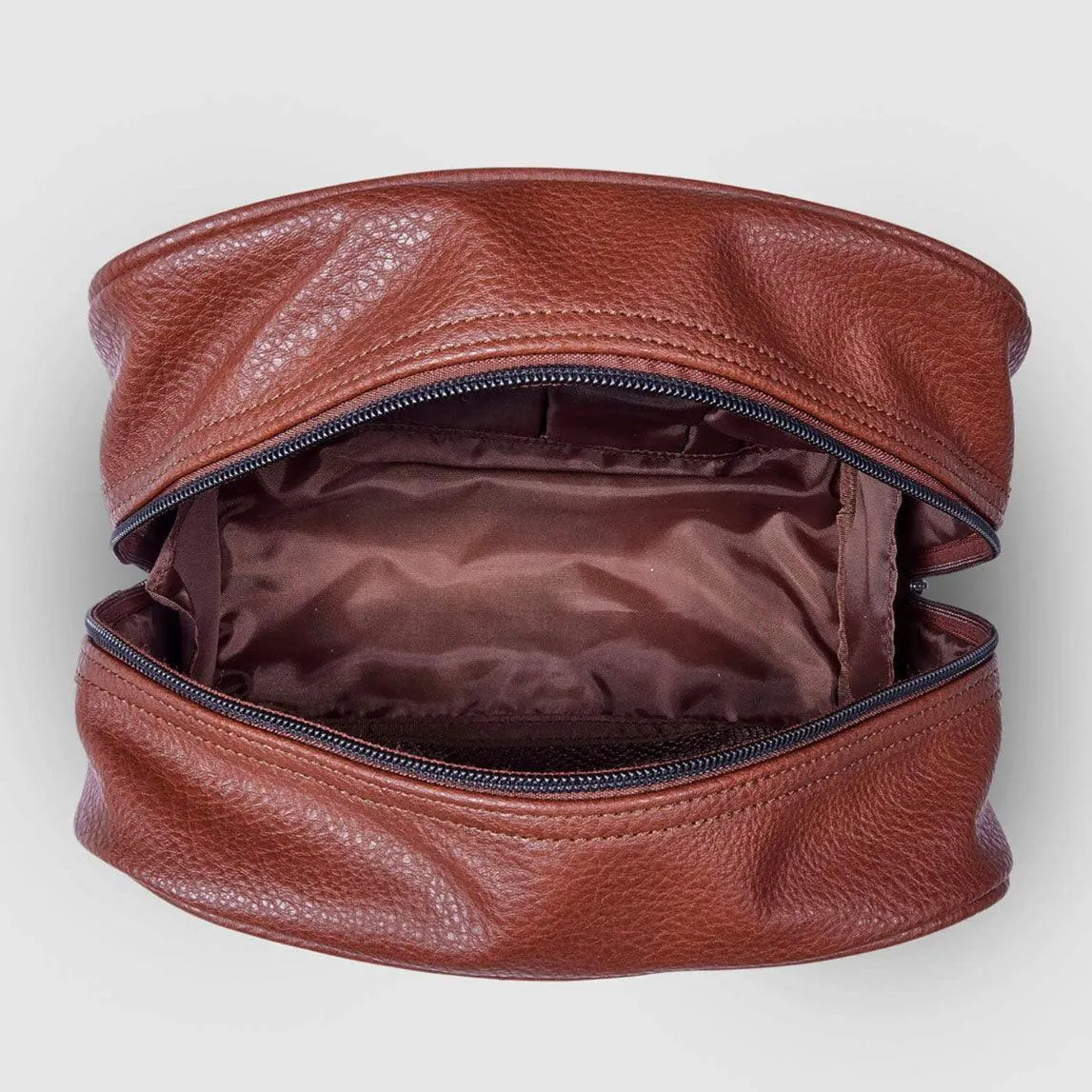 Sinatra Mens Large Wash Bag | Tan