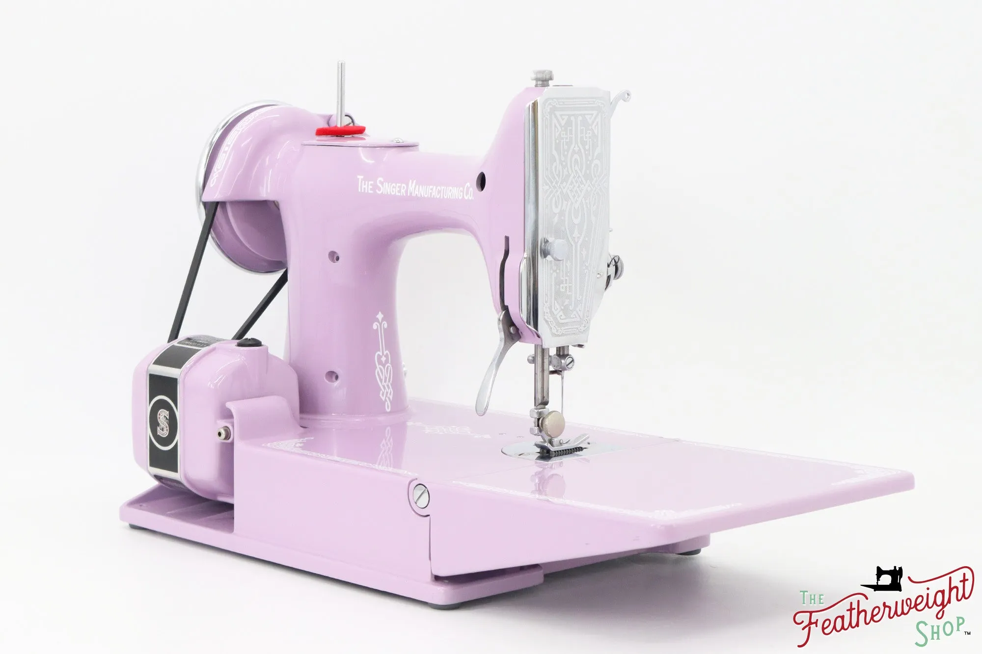 Singer Featherweight 221, AD998*** - Fully Restored in Wisteria