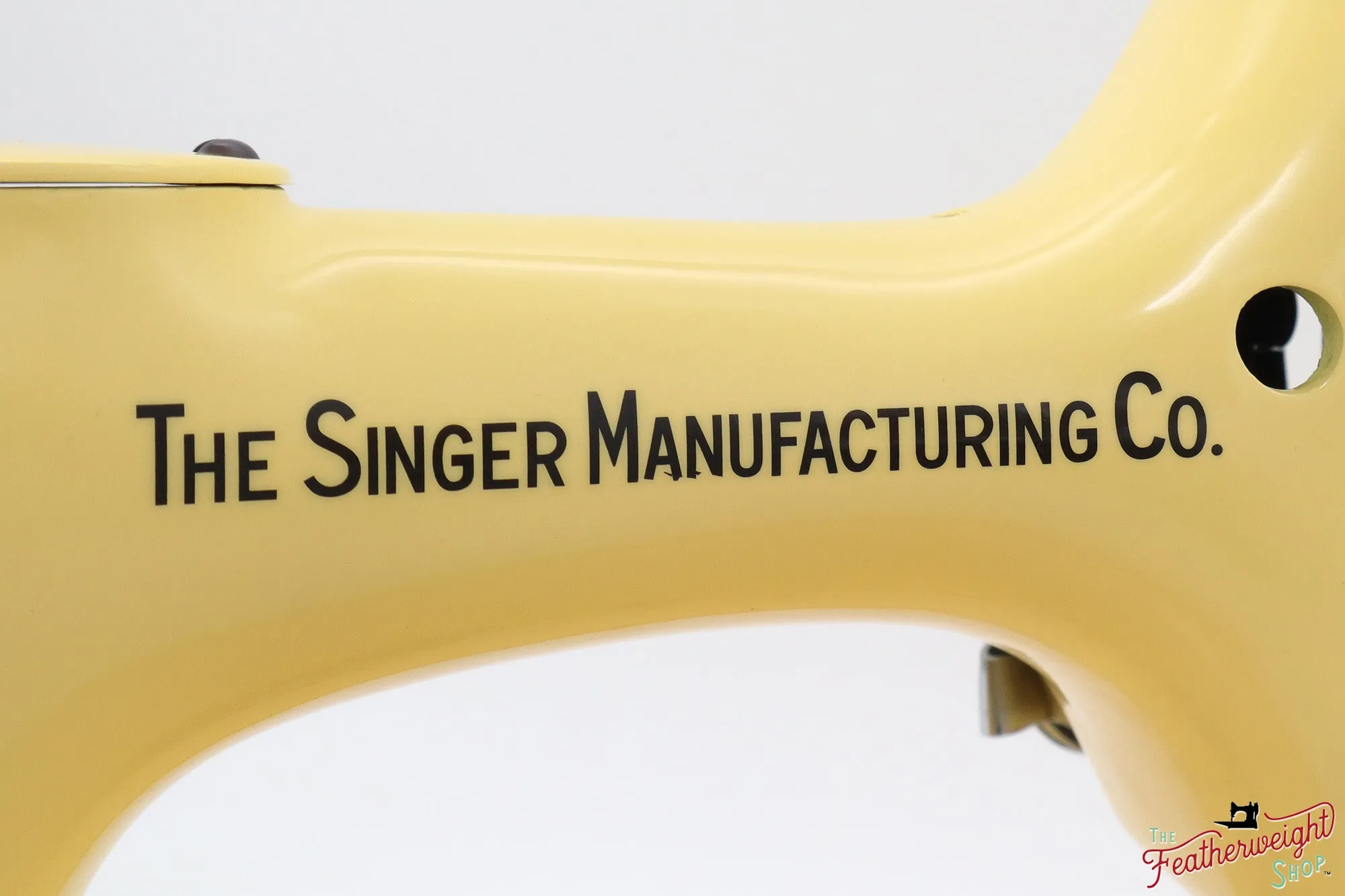 Singer Featherweight 221, AG805*** - Fully Restored in Happy Yellow