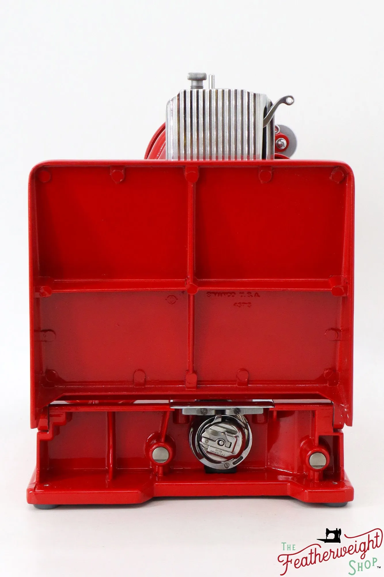 Singer Featherweight 221, AM17209* - Fully Restored in Liberty Red