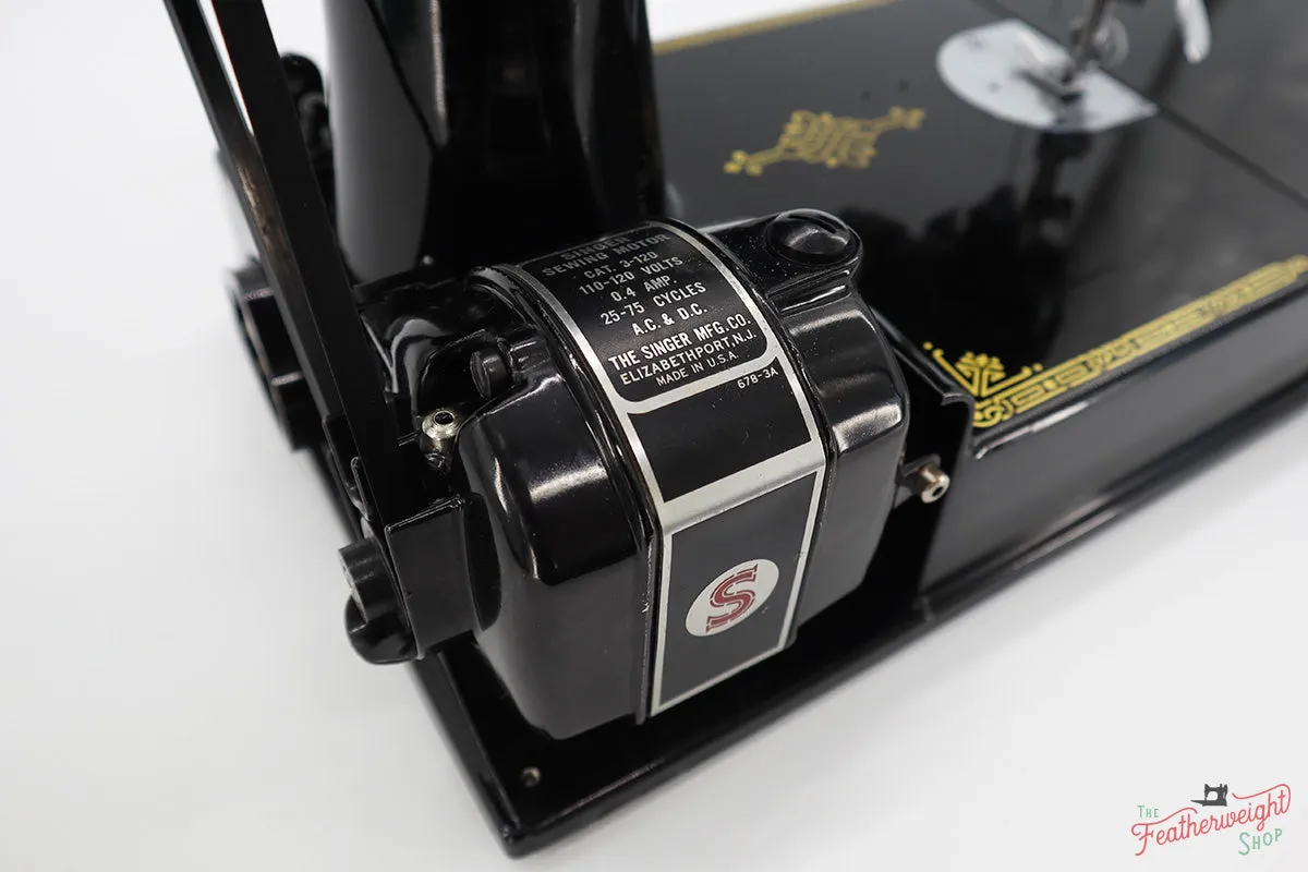 Singer Featherweight 221 Sewing Machine, Centennial: AJ917***