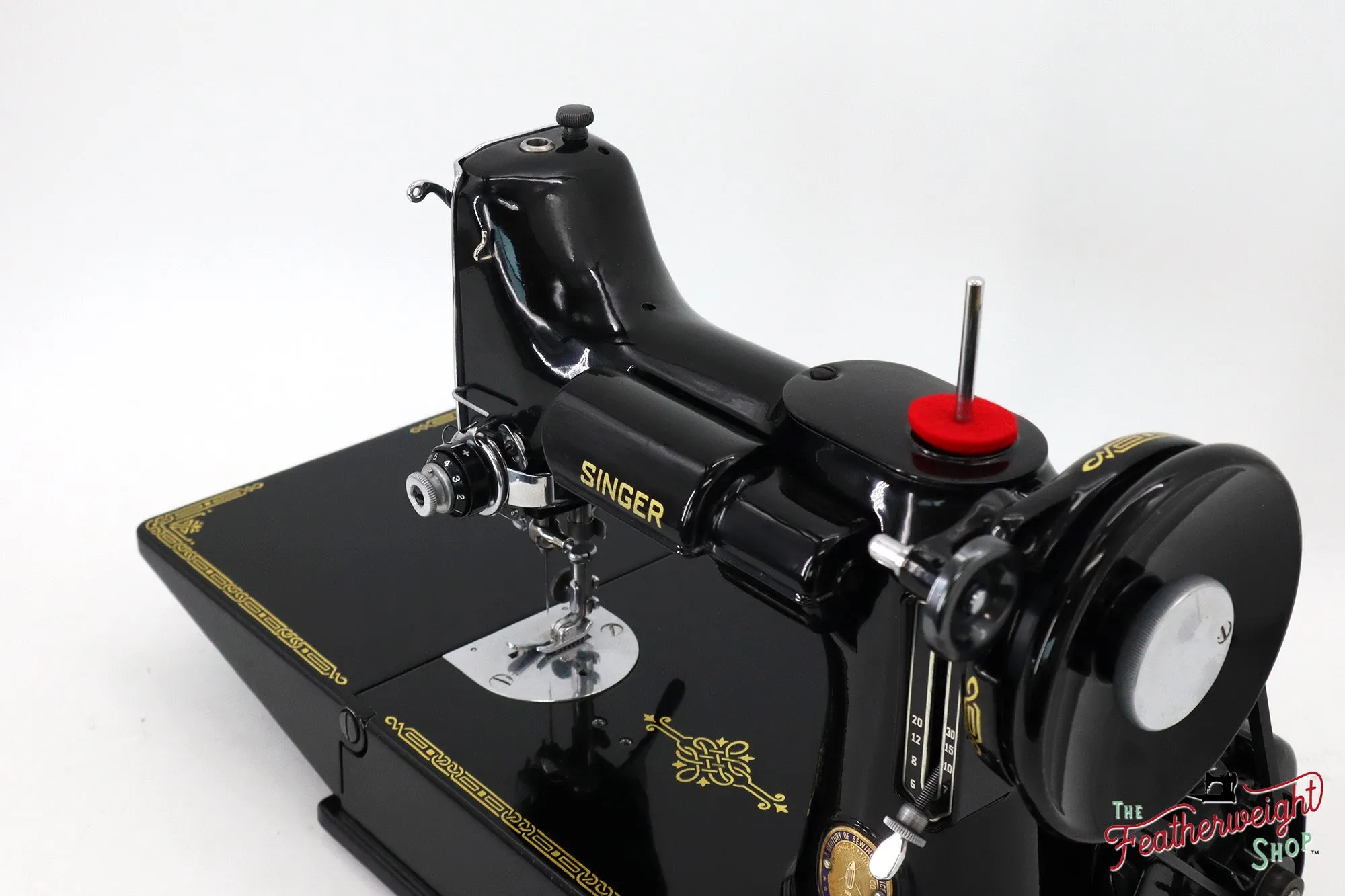 Singer Featherweight 221 Sewing Machine, Centennial: AK394***