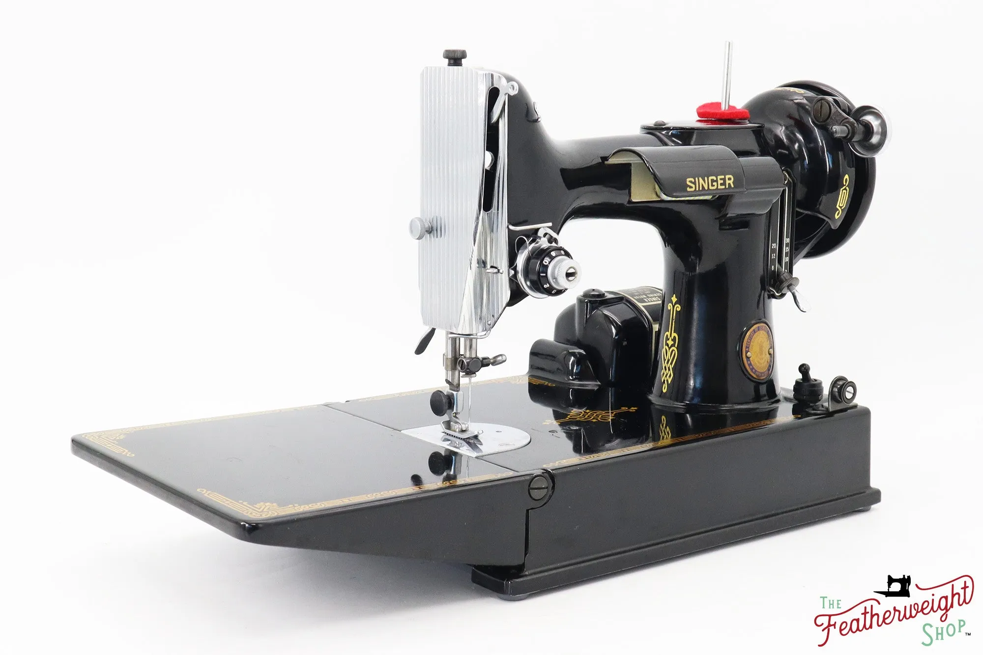 Singer Featherweight 221 Sewing Machine, Centennial: AK596***