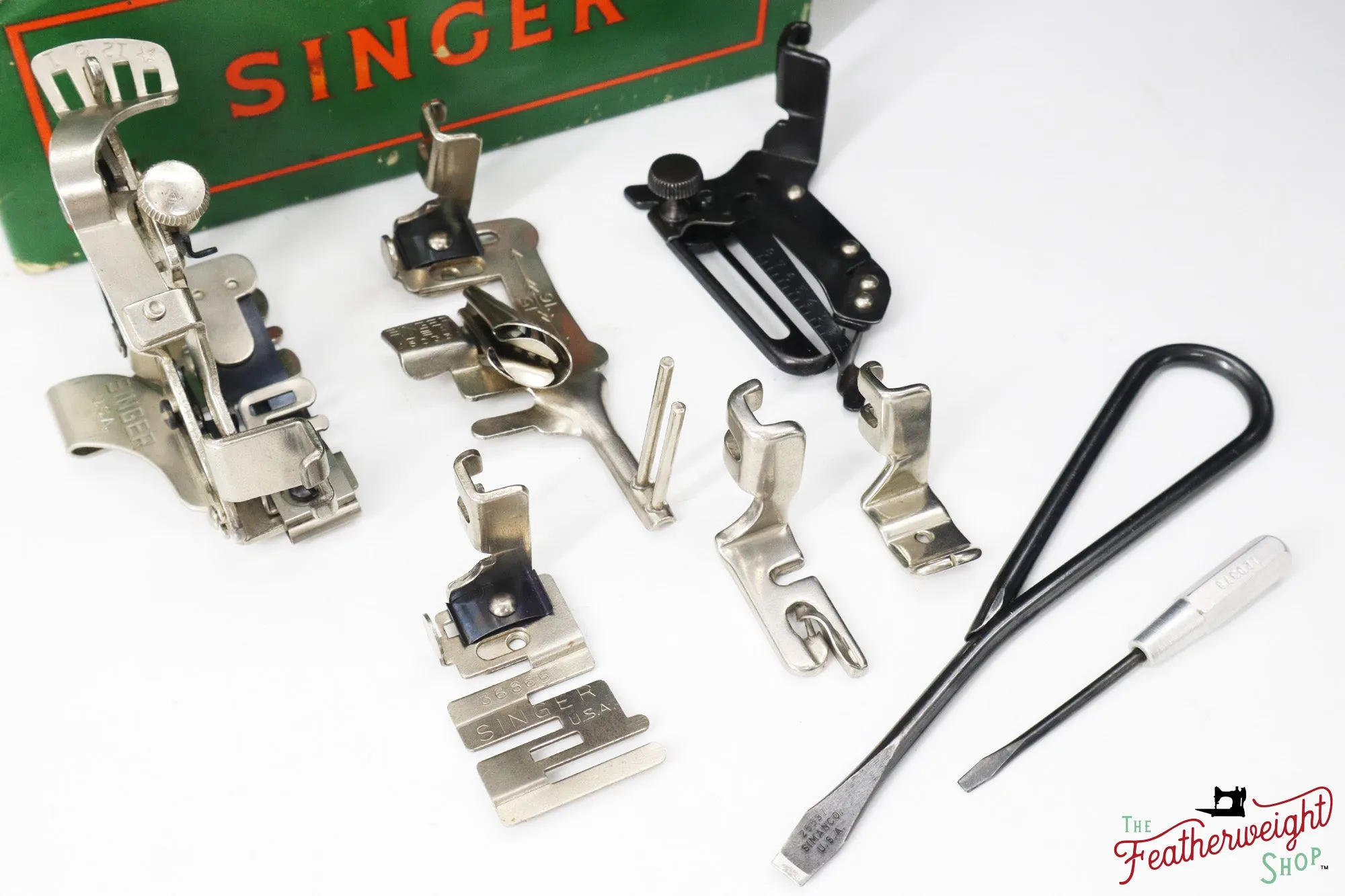 Singer Featherweight 221 Sewing Machine, Centennial: AK596***