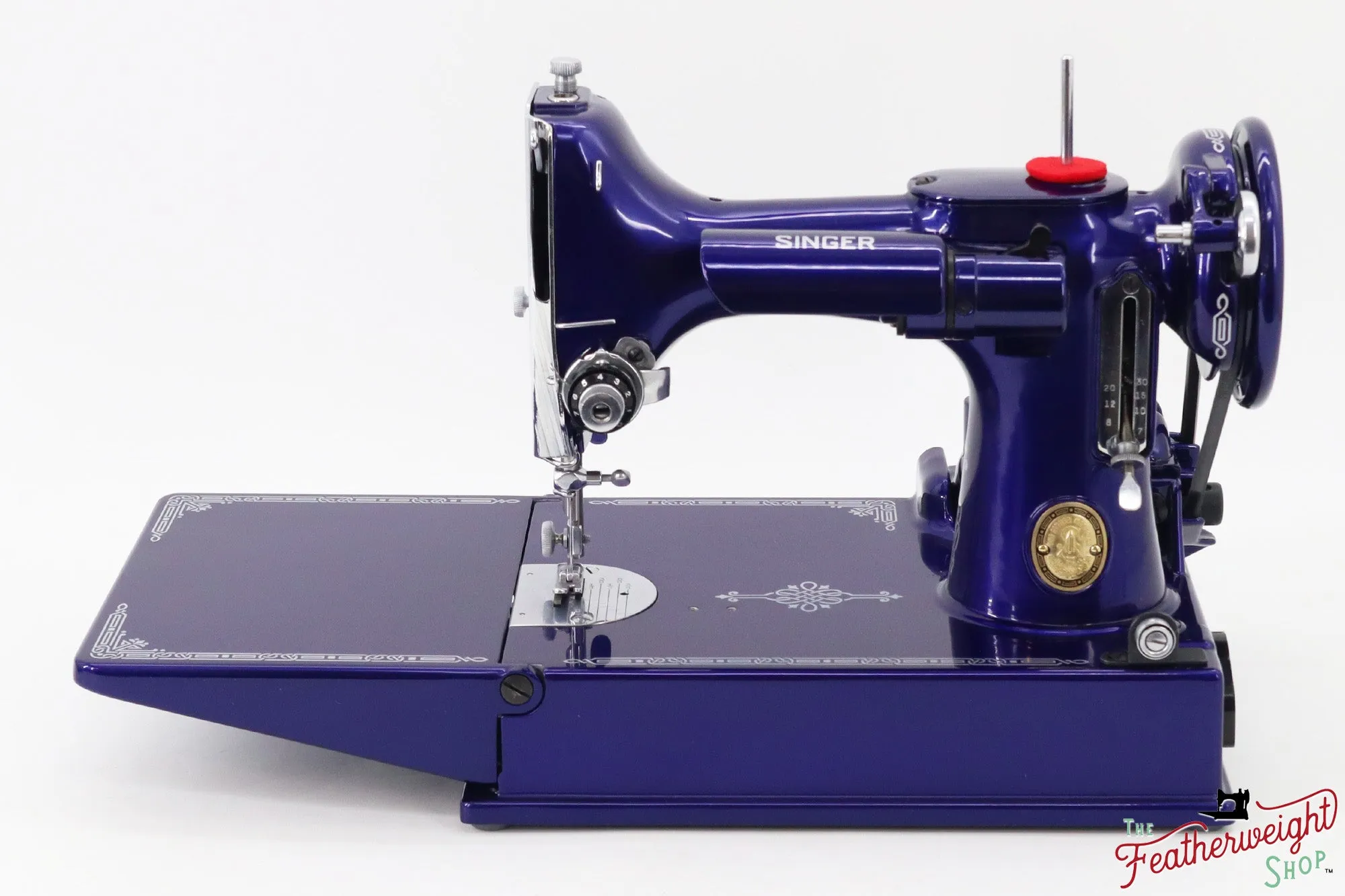 Singer Featherweight 221K, 1951 - EG438*** - Fully Restored in Cobalt Blue