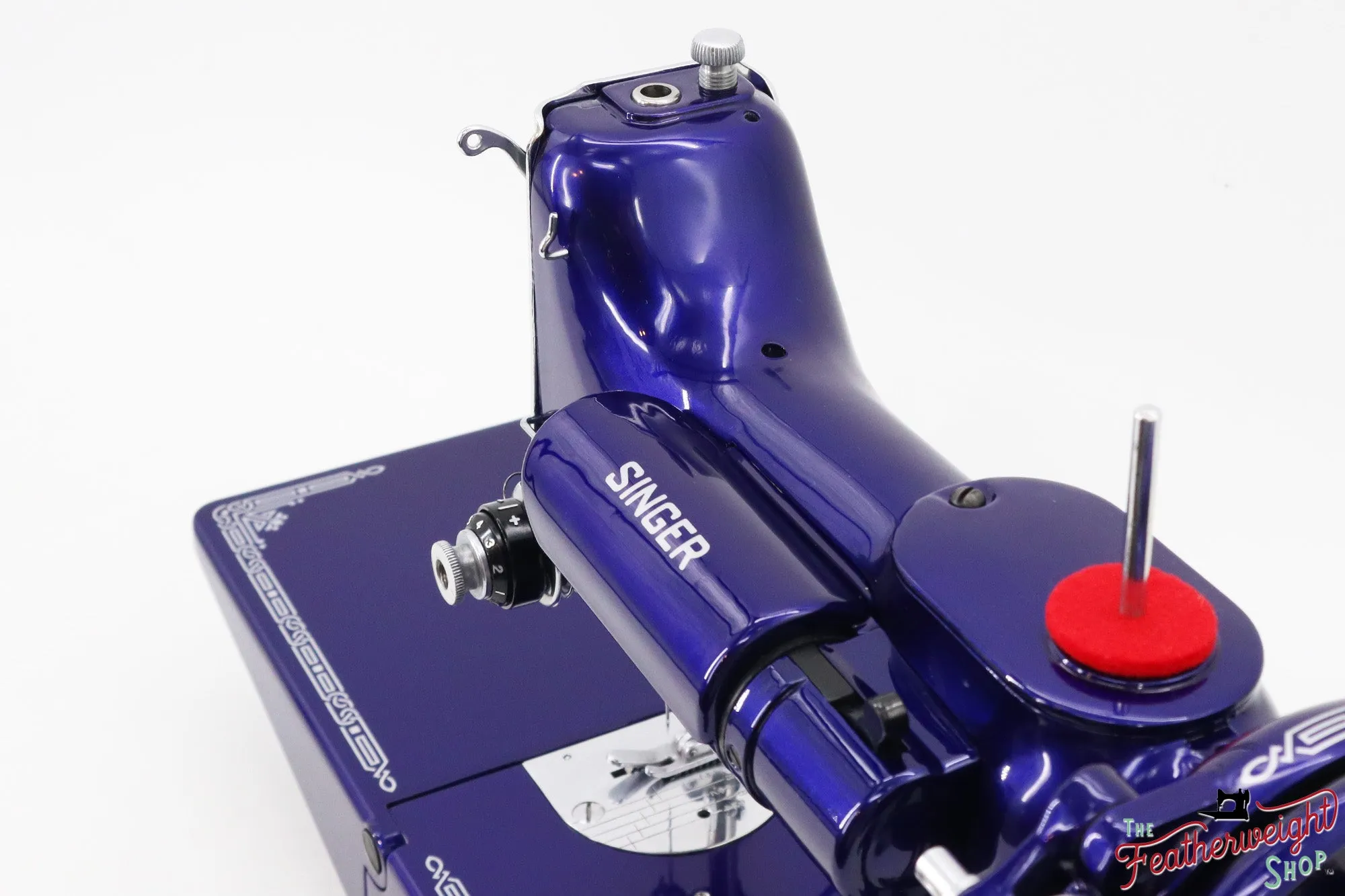 Singer Featherweight 221K, 1951 - EG438*** - Fully Restored in Cobalt Blue