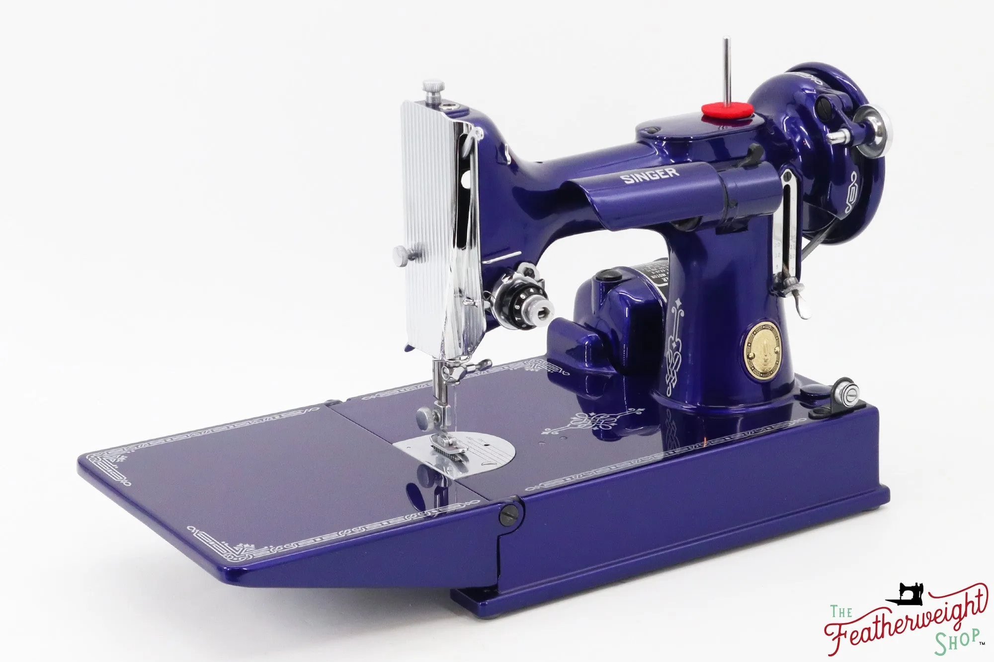 Singer Featherweight 221K, 1951 - EG438*** - Fully Restored in Cobalt Blue