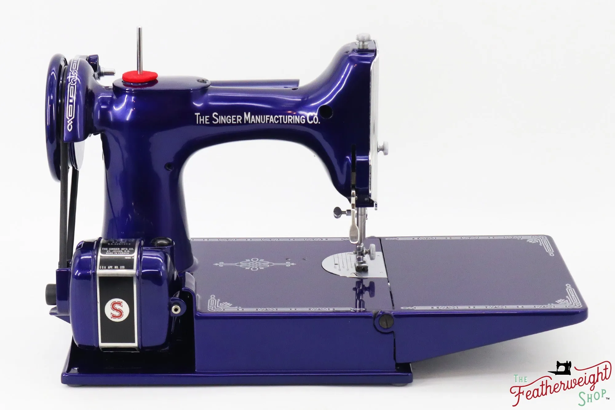 Singer Featherweight 221K, 1951 - EG438*** - Fully Restored in Cobalt Blue